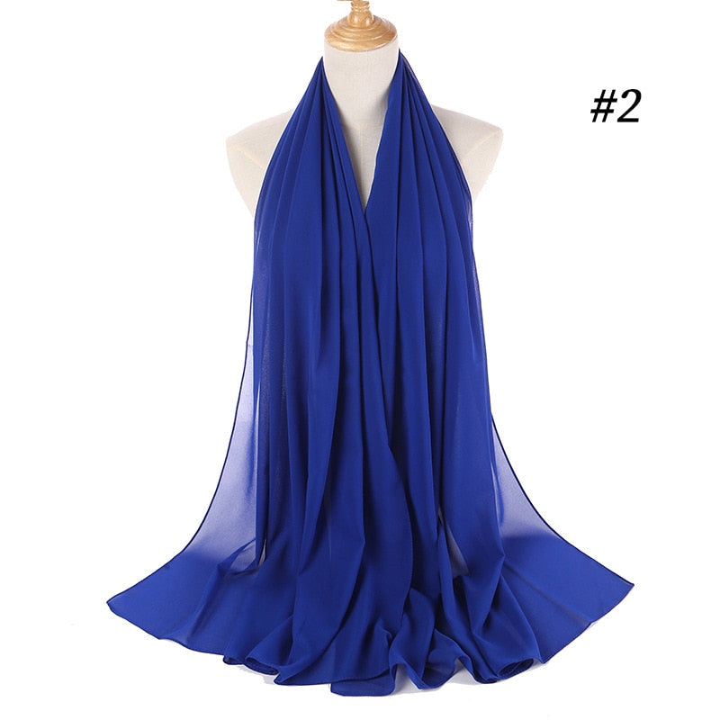 Chiffon Hijab pannband