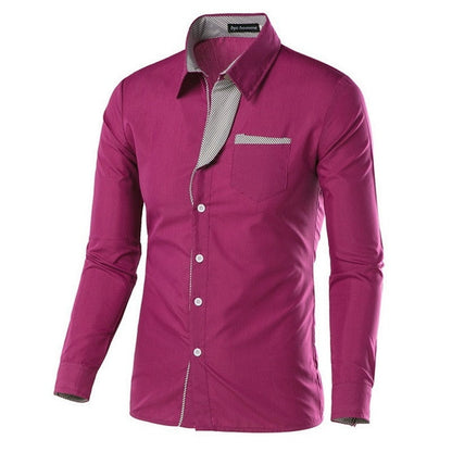 Slim Fit långärmat för män