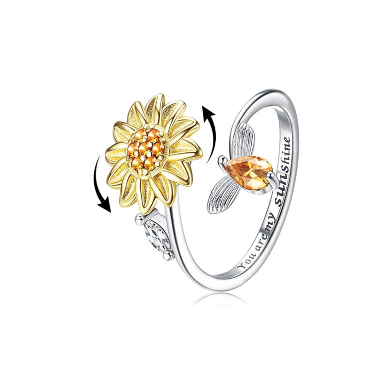 Solros Ångest Ring