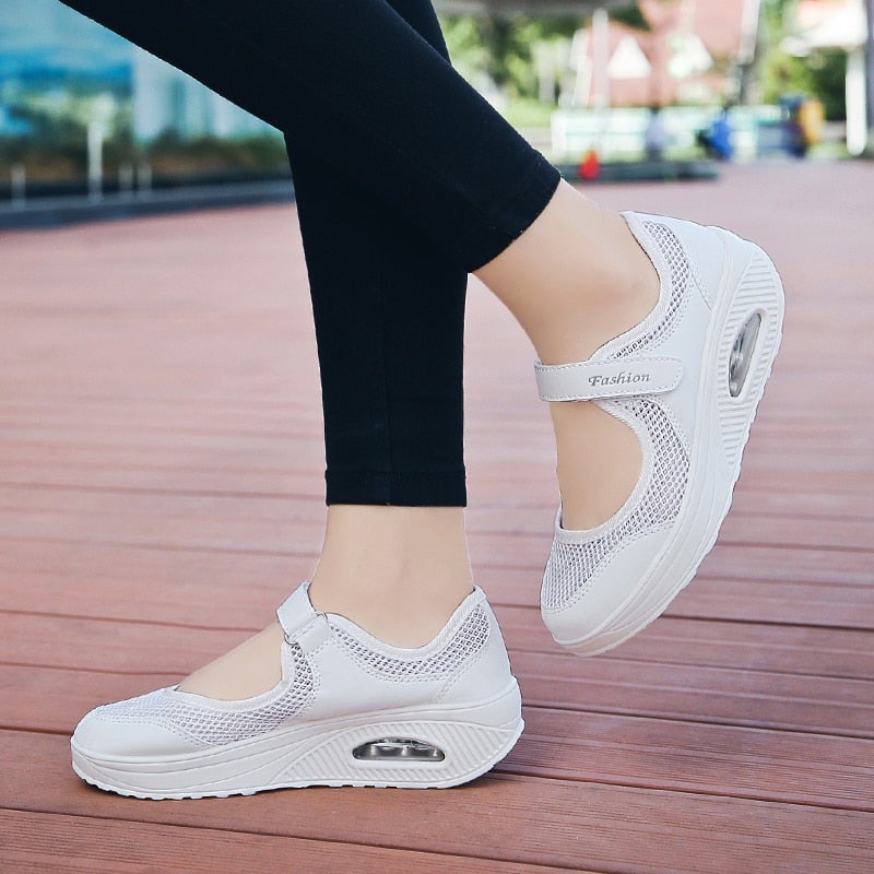Andningsbara Mode Sneakers