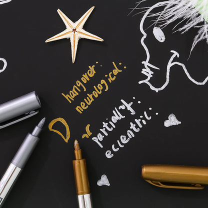 Metallic Marker pennor