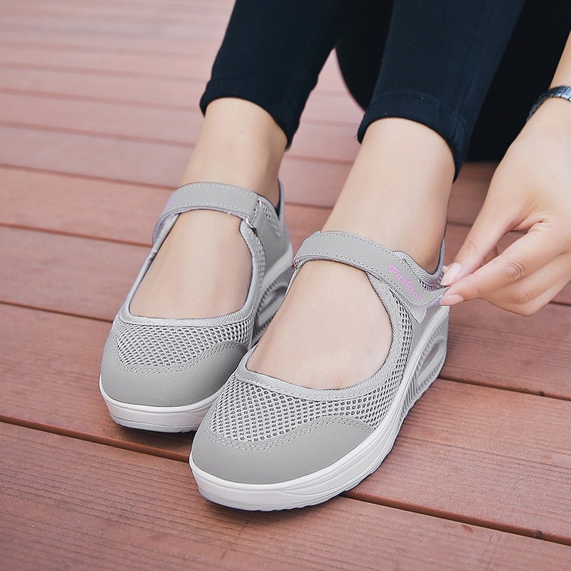 Andningsbara Mode Sneakers