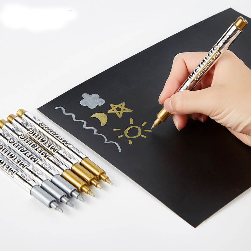Metallic Marker pennor