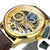 Forsining Män Skeleton Watch