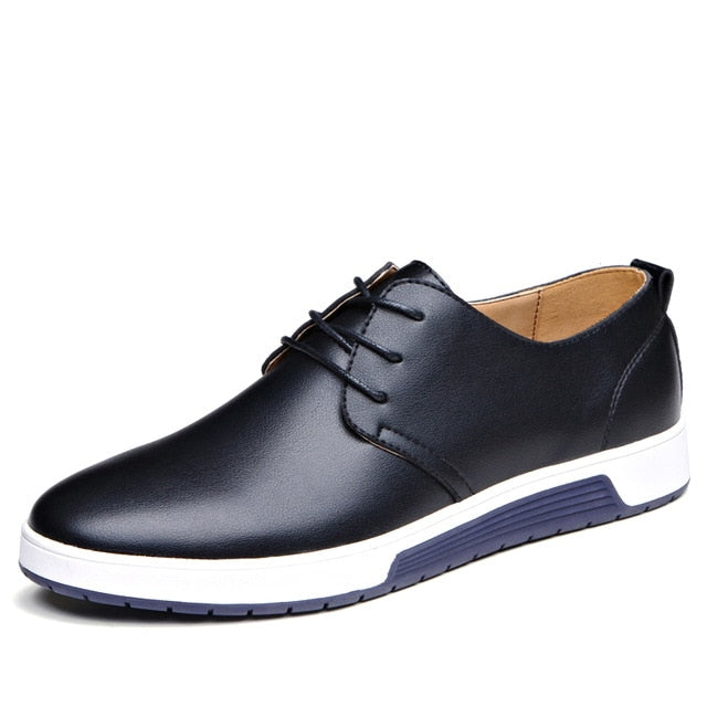 Oxford Läderstil Casual Skor