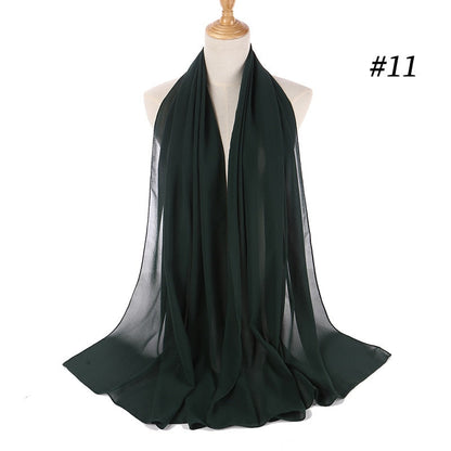 Chiffon Hijab pannband