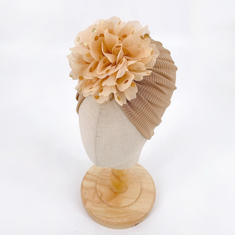 Rufsig topp baby turban hatt