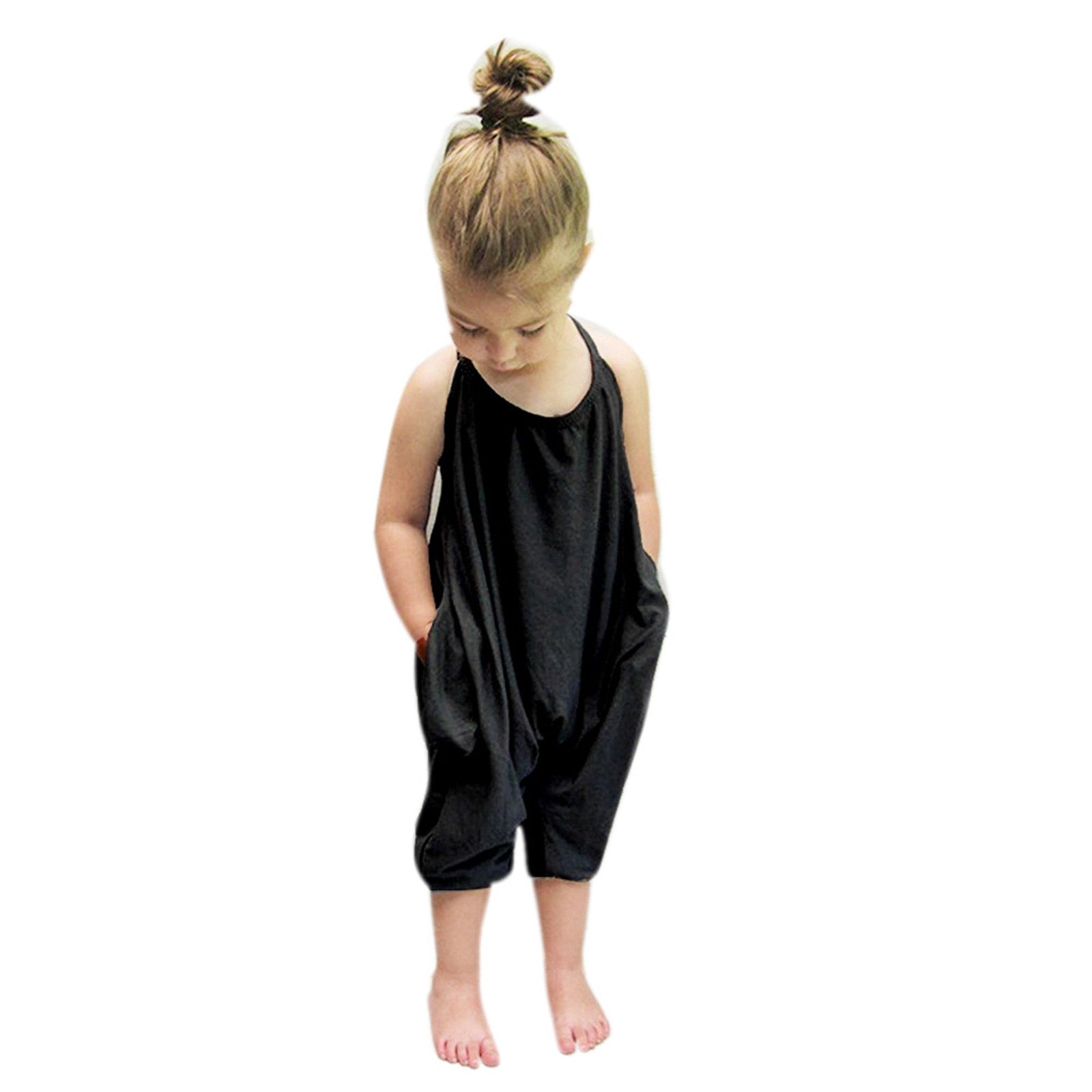 Jumpsuit med halterneck för barn