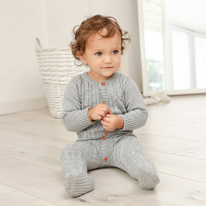 Stickad barn Romper