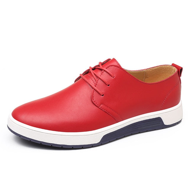 Oxford Läderstil Casual Skor