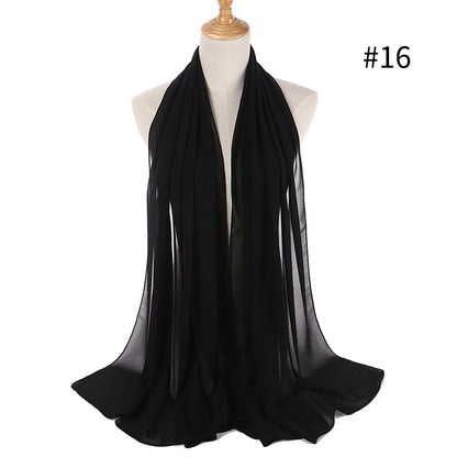 Chiffon Hijab pannband