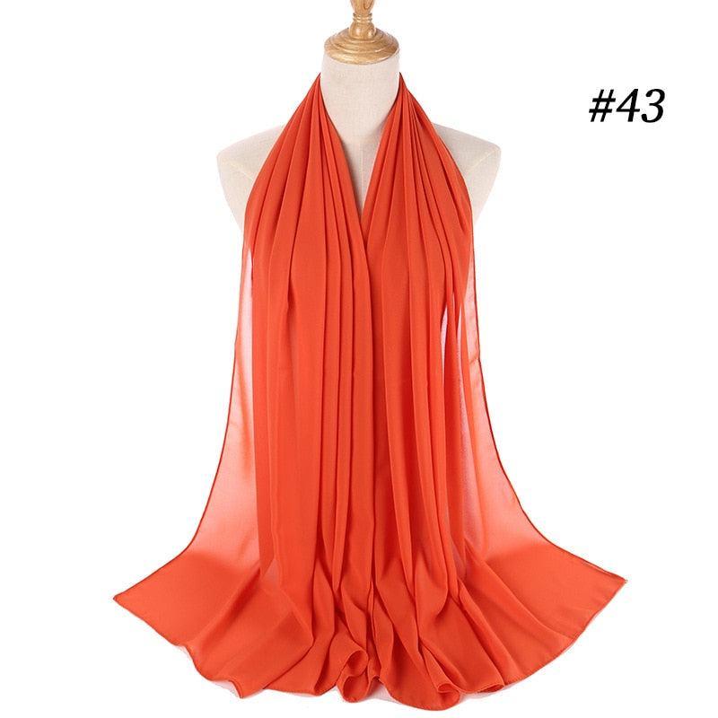 Chiffon Hijab pannband