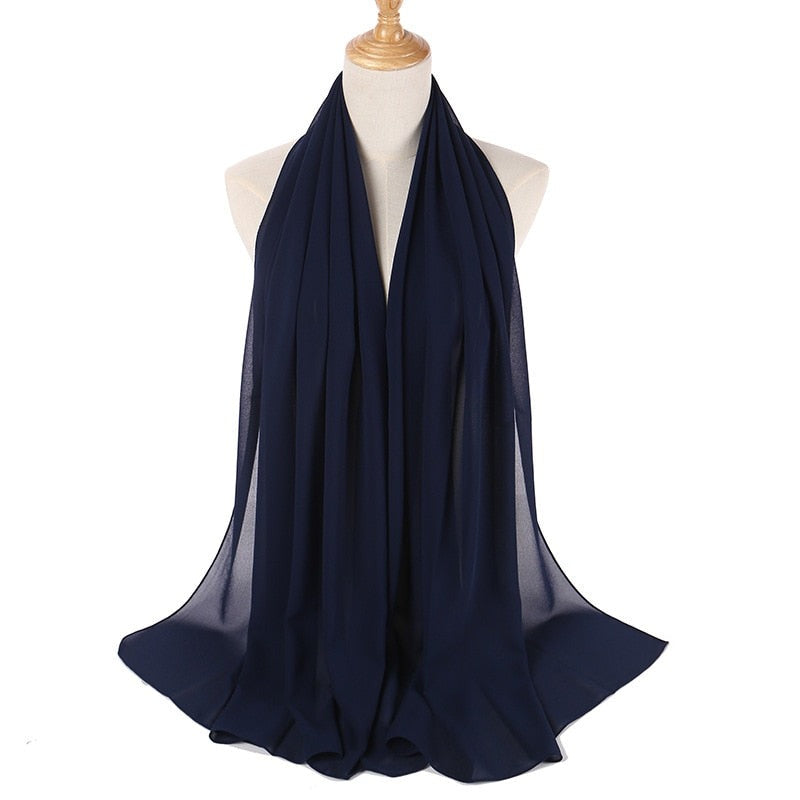 Chiffon Hijab pannband
