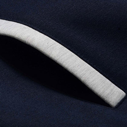 Män vinter fleece jacka