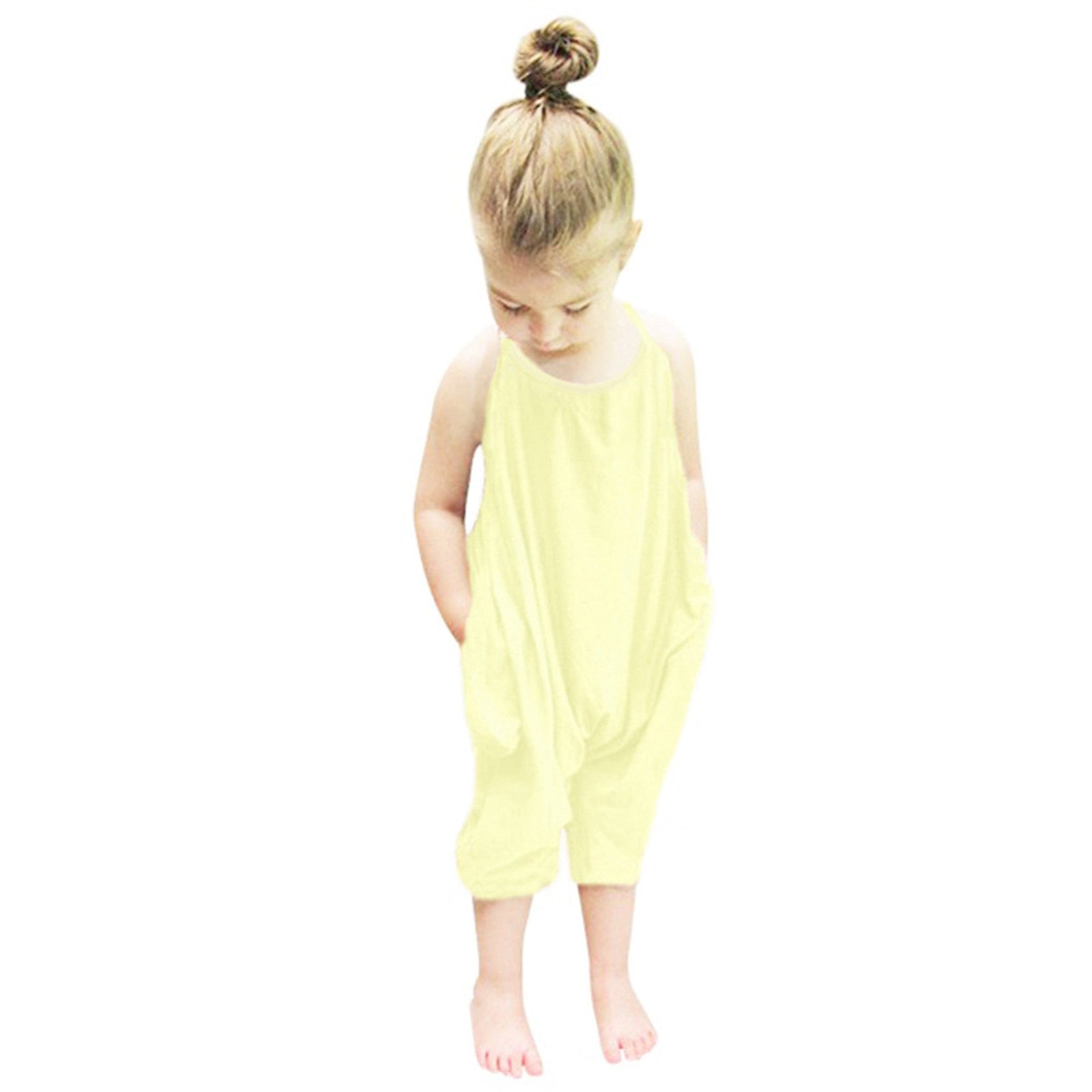 Jumpsuit med halterneck för barn