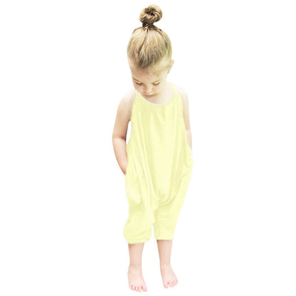 Jumpsuit med halterneck för barn