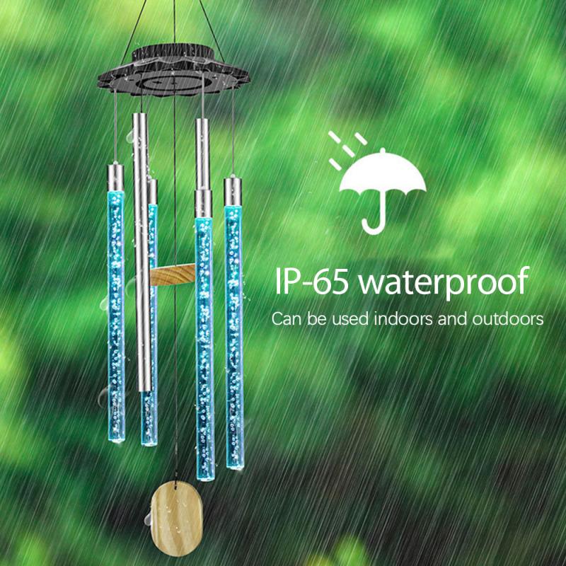 Solcellsdrivna Musikaliska Vindspel