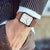 Apple watch syntetiskt läderrem