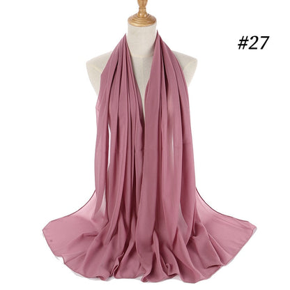 Chiffon Hijab pannband