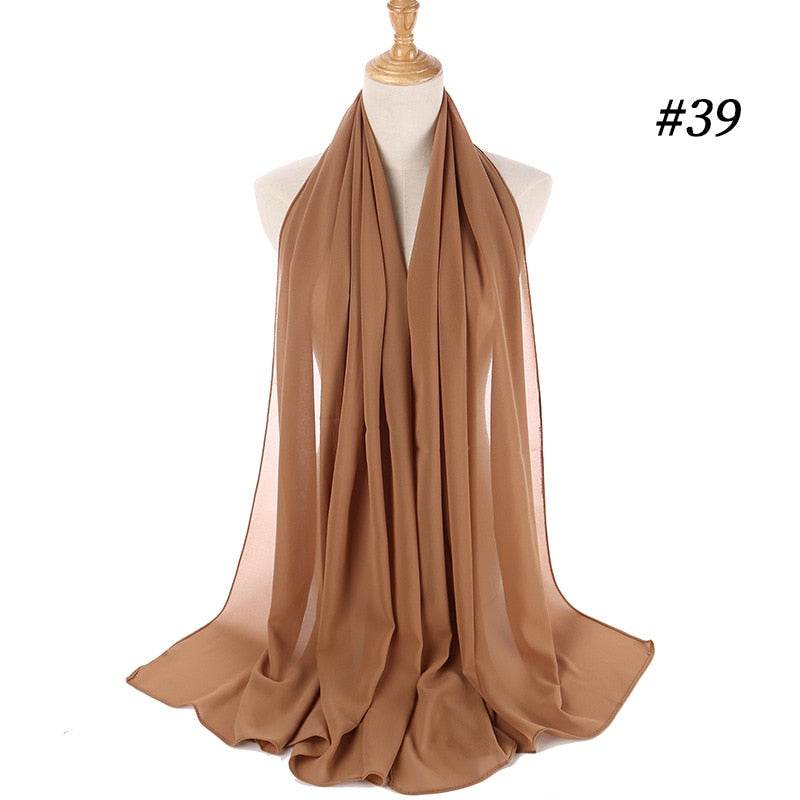 Chiffon Hijab pannband