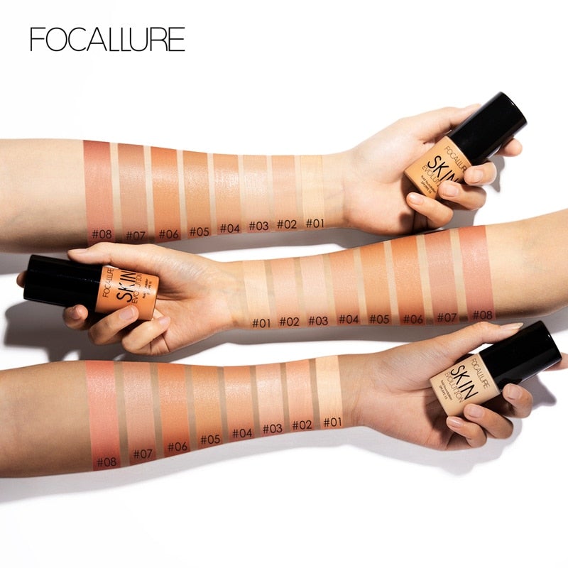 FOCALLURE | Base Face Flytande Foundation