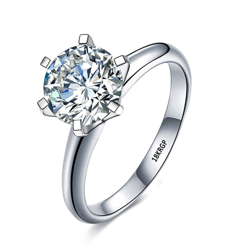 Diamantstil Löfte ring