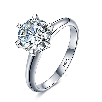Diamantstil Löfte ring