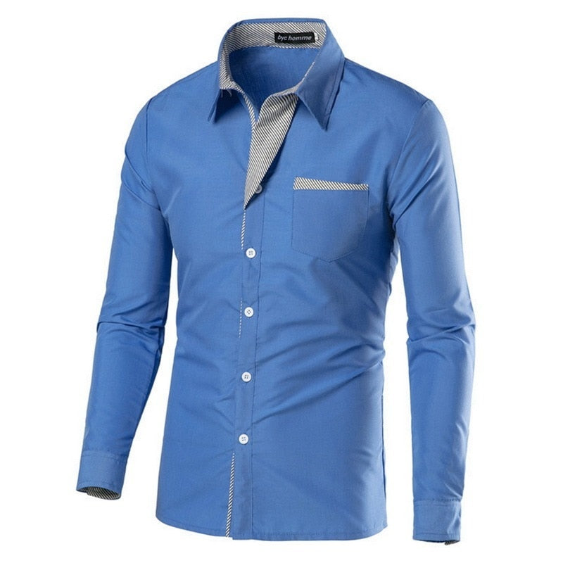 Slim Fit långärmat för män