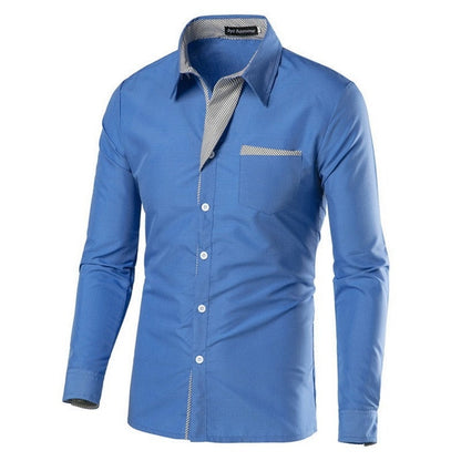 Slim Fit långärmat för män