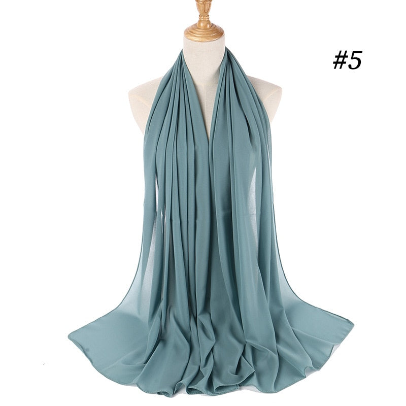 Chiffon Hijab pannband