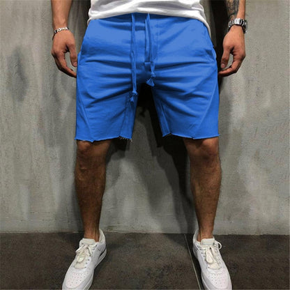 Löst släta enfärgade shorts