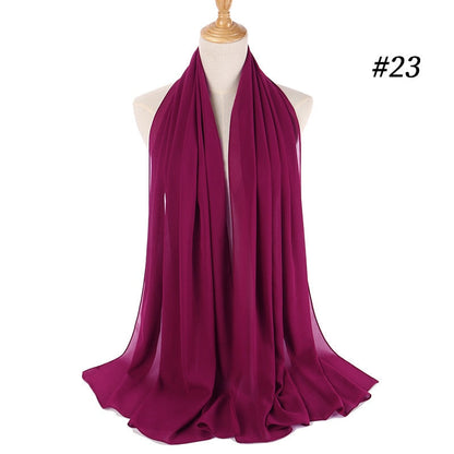 Chiffon Hijab pannband