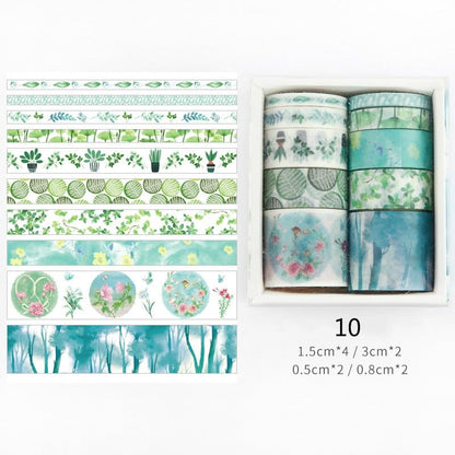 Dekorativa Washi Tape-satser