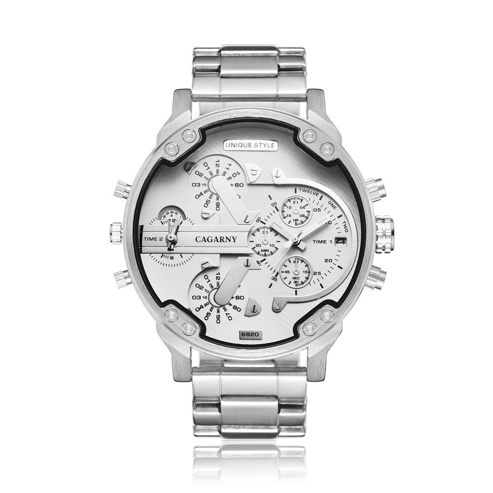 Relogio Quartz-klocka för män