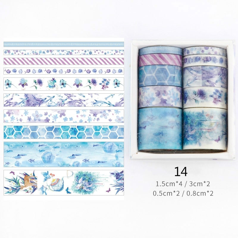 Dekorativa Washi Tape-satser
