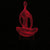 Yoga 3D-illusionslampa