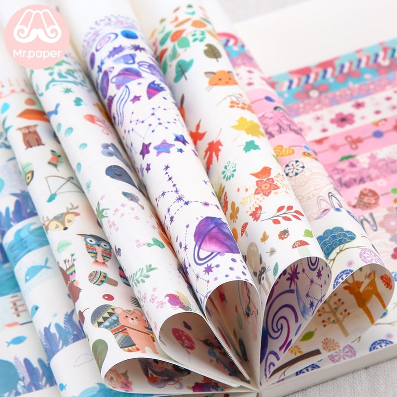 Dekorativa Washi Tape-satser