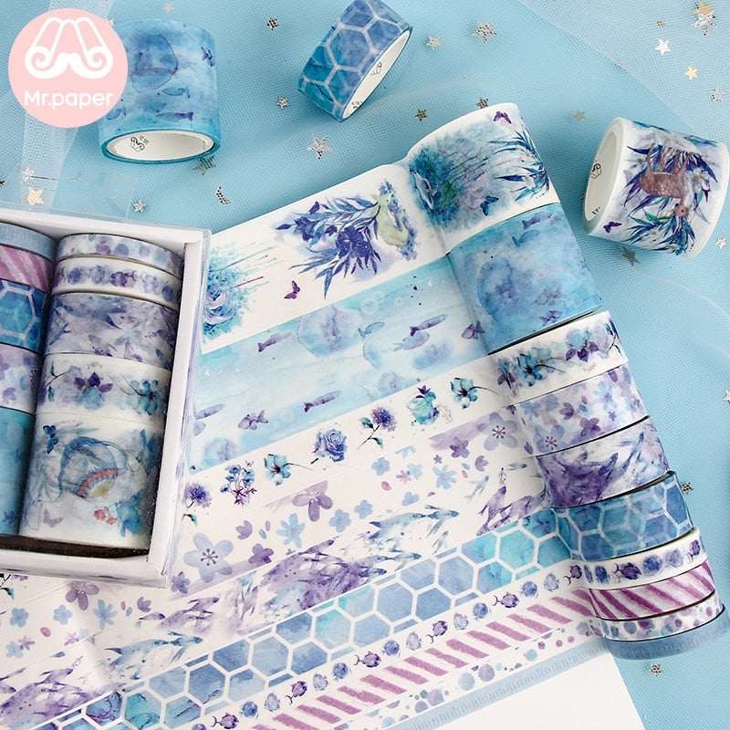 Dekorativa Washi Tape-satser