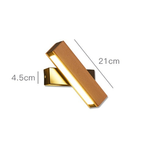 360° Roterande LED-Vägglampa