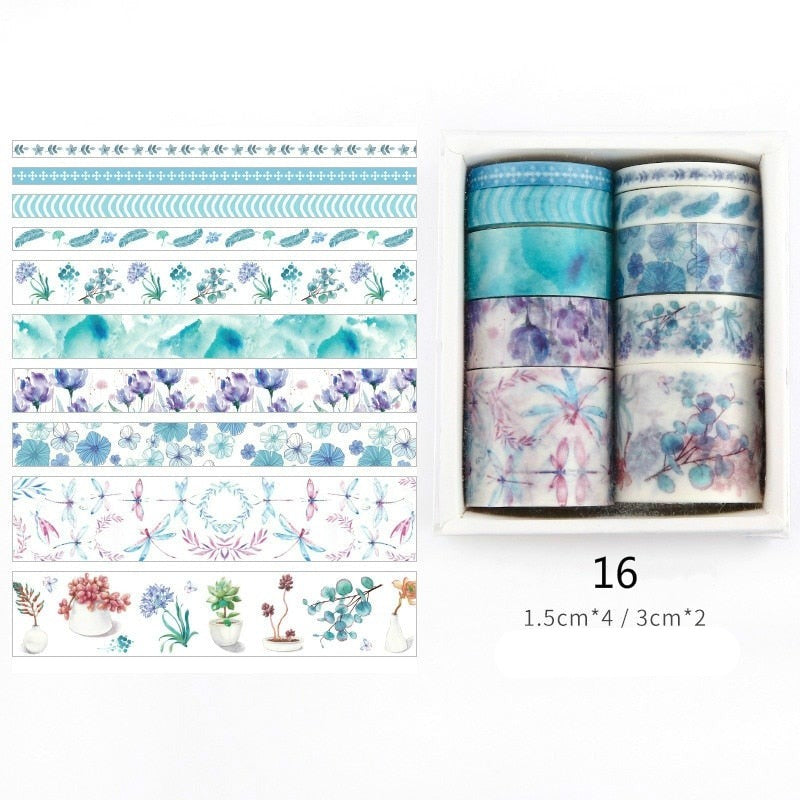 Dekorativa Washi Tape-satser