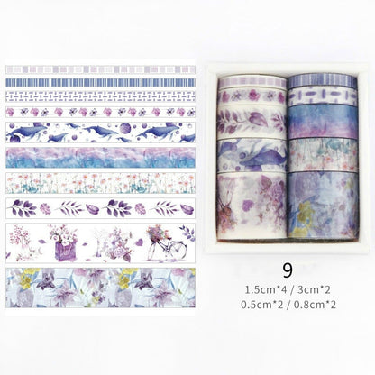 Dekorativa Washi Tape-satser