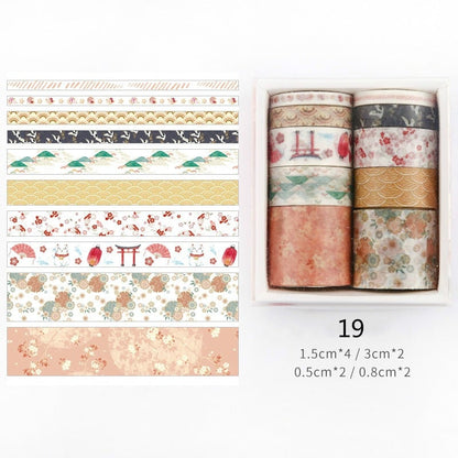 Dekorativa Washi Tape-satser