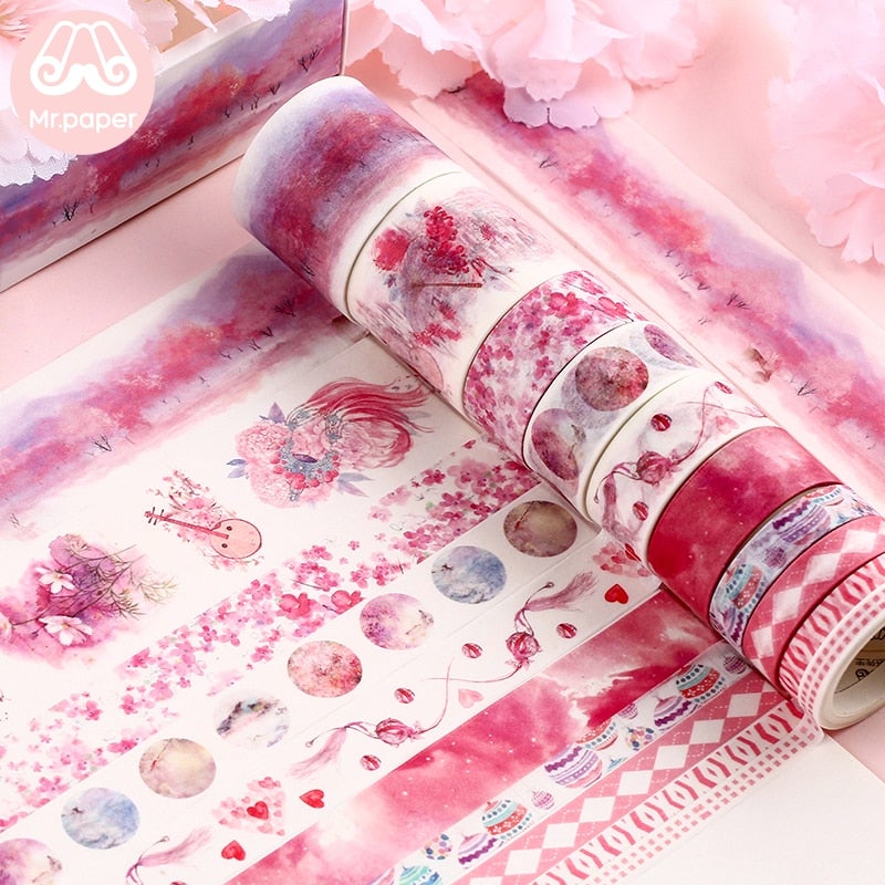 Dekorativa Washi Tape-satser