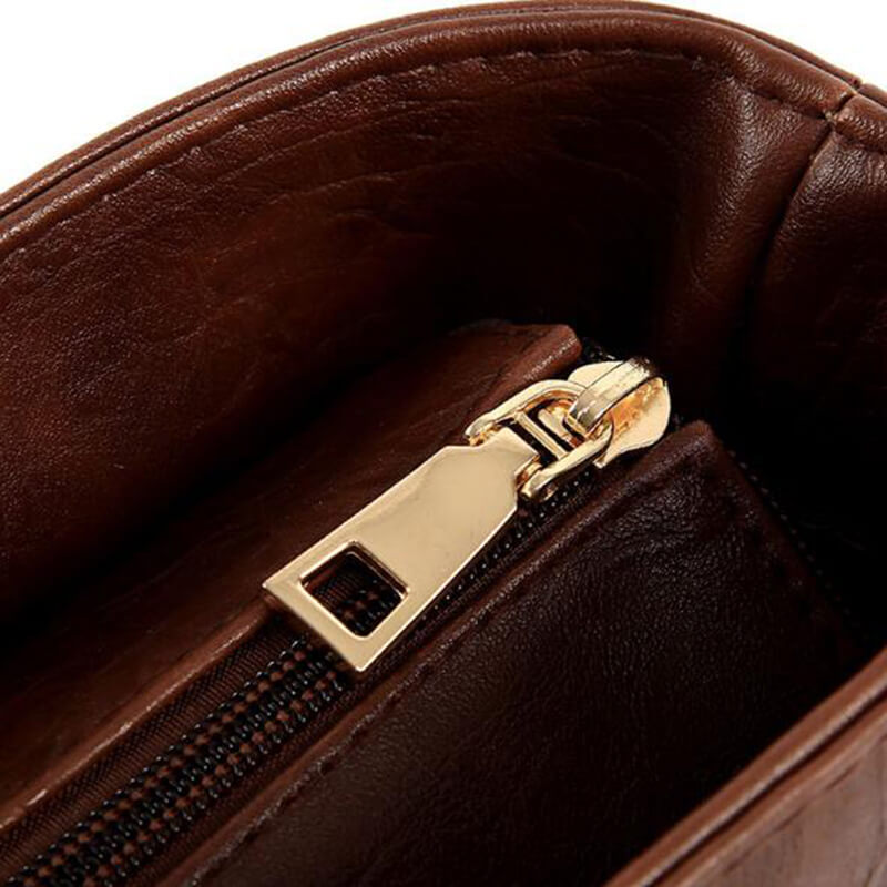 Skulderväska i läderstil för kvinnor