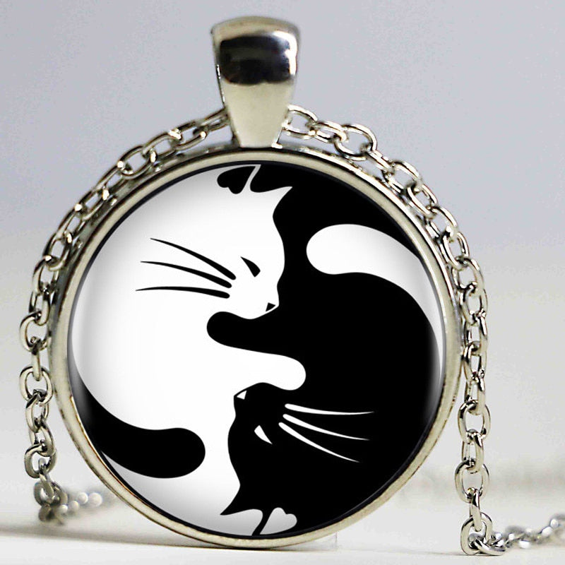 Cat Yingyang halsband