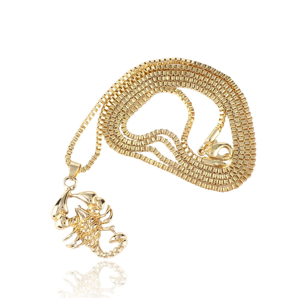 Halsband med skorpion