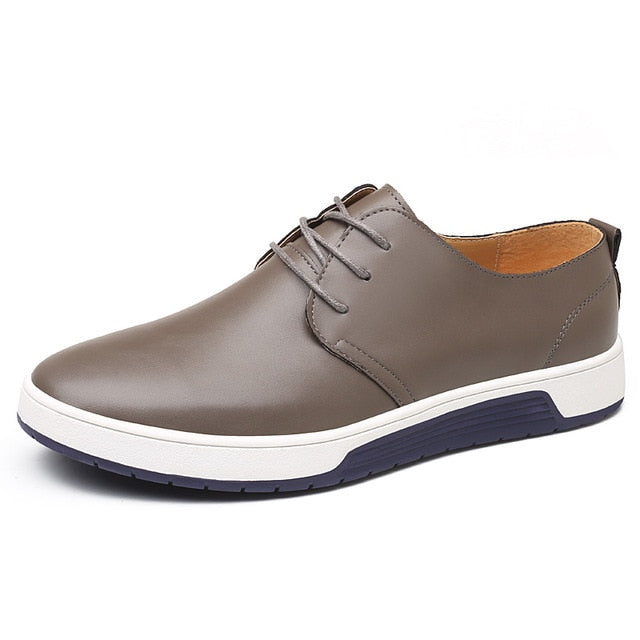 Oxford Läderstil Casual Skor