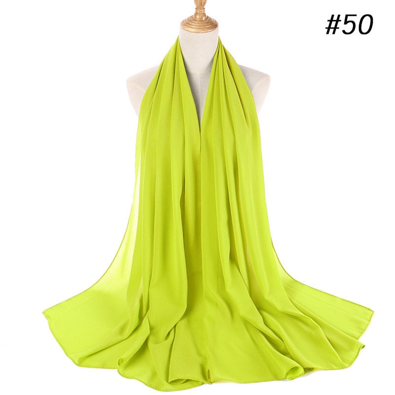 Chiffon Hijab pannband