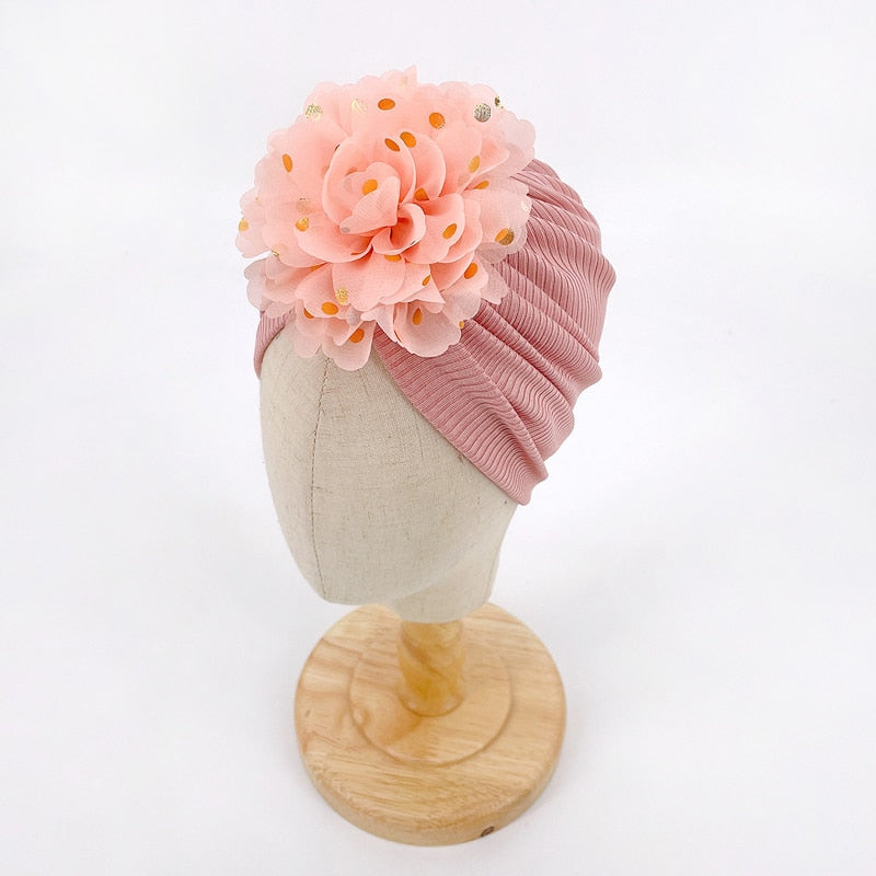Rufsig topp baby turban hatt