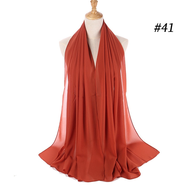 Chiffon Hijab pannband